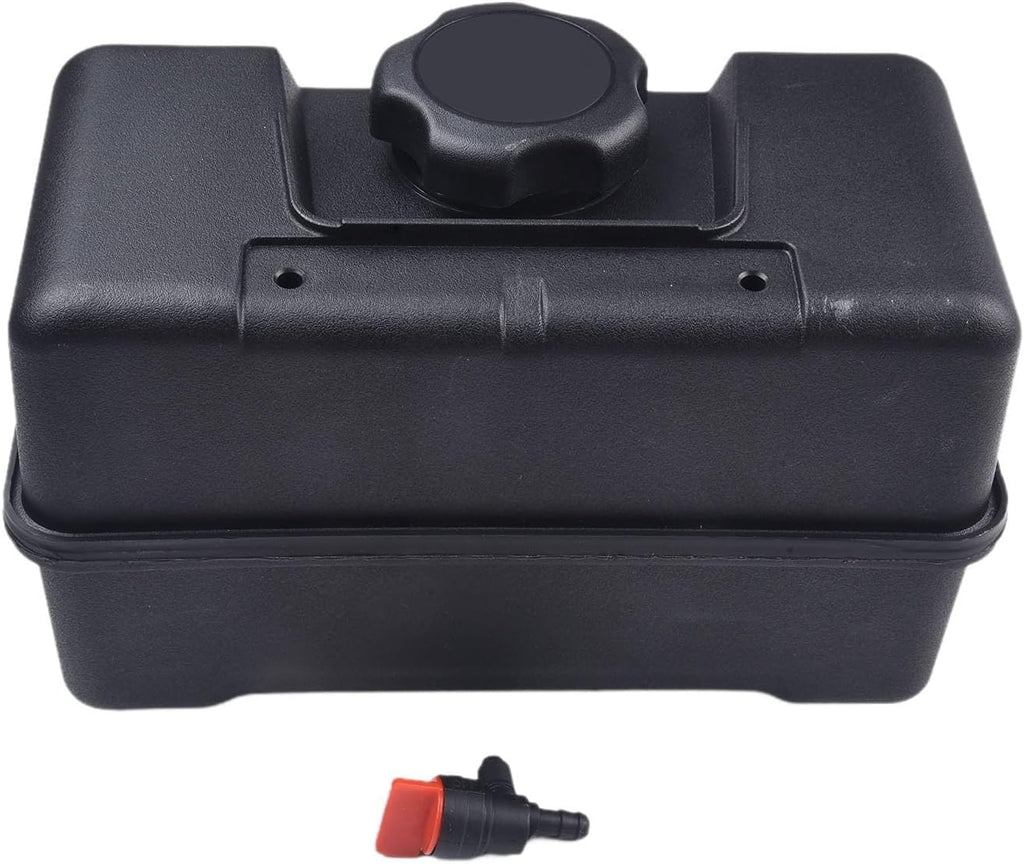 Réservoir de carburant avec vanne d'arrêt pour 691993 compatible avec déchiqueteuse, souffleuse à neige, motoculteur, facile à utiliser